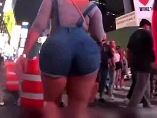 Spandex big ass booty shorts-xxx hot porn